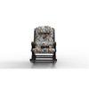 Udell Solid Wood Rocking Chair in Beige printed Colour