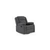 Avalon Fabric One Seater Manual Recliner in Grey Colour