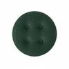 Doe Buck Tufted Counter Height Bar Stool in Green Colour with Gold Footrest