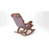Shauna Solid Wood Rocking Chair in Grey Colour