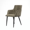 Serenity Fabric Dining Chair in Green Colour