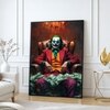 The Castle Decor Dark Villain Portrait Wall Art Framed Painting 20x30 Inch