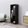 Hexa Engineered Wood Bookshelf Multipurpose Storage Rack in Flower Wenge Colour