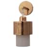 Eliante Modern Wall Lights Mild Steel & Glass Material Gold & White Finish