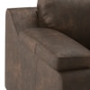 Trissino 2 Seater Luxury Italian Leather Sofa In French Roast Colour