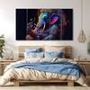 The Castle Decor Lord Ganesha Wall Painting Wooden Framed 27x48 Inch (Style 9)