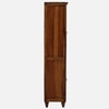 Sheesham Wood 2 Door Wardrobe In Provisional Teak Finish