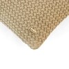 Anna Khaki Knitted Cushion Cover  16X16 Inches