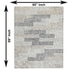 Gridlock Carpet Size 7.5x5.0 ft.