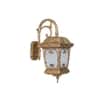 CHAPEL Antique Gold Decorative Aluminium Outdoor Wall Lamp