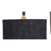 Kayla Black Jute Shade Iron Table Lamp
