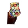 Devansh Solid Wood Electric Wall Light in Multi Colour with Multi Shade Count of 1 Light