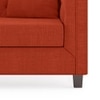 Windsor Premium 3 Seater Fabric Sofa in Lava Colour