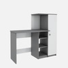 Marvel Study Table In Grey And Frosty White