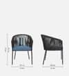 Garden Retreat Chair In Black Finish
