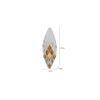 Midhope Metal and Glass Wall Light