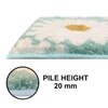 Luxe Home Super Soft Macau Flower Bath Mat(40x60 cm) - Pack of 1