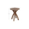 Lando Solid Wood Side Table