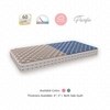Pacific With NIVF Technology 4 Inch Single Size PU Foam Mattress (78X36 Inches), Double-Sided PU Foam Quilt Durable & Lightweight
