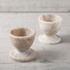 Opulent Marble Egg Vault set of 2