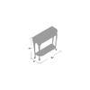 Maller Solid Wood Console Table