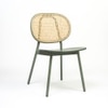 Mantis Veneer Dining Chair in Green Colour