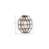 WOODENMOOD Hexa Wall Rack