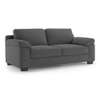 Esquel Essential 3 Seater Fabric Sofa in Steel Colour