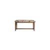 Newrio Solid Wood Bench In Provincial Teak Finish