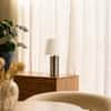 Saguaro Handicrafted Table Lamp in Green and White Colour