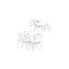 Elroy Accent Chair With Ottoman Brown
