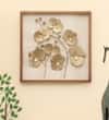 W-Golden Abstract Metal Wall Decor in Multicolor Set of 1
