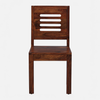 Maharin Solid Wood 4 Seater Dining Set With 4 Chairs Honey Finish
