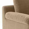 Esquel Sofa Set (Colour: Fawn Velvet, Seater: 3+2+1+1)