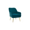 Ellie Accent Chair in T blue Colour