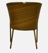 Lismore  Wicker Chair In Beige Brown Tone Finish