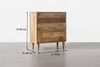 Philip Mango Wood Chest Of Drawers In Natural Finish