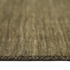 Connor Chocolate Solid Woven Wool 8X5 Feet Carpet