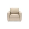 Apollo 1 Seater Fabric Sofa in Pearl Colour