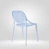 Kepler Brooks Lyra Cafeteria Dining Chair in Light Blue Colour