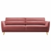 Rockson Fabric Sofa (Pink)