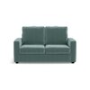 Apollo Sofa Set (Colour : Dusty Turquoise Velvet, Cushion : Soft, Back Type : High Back, Seater : 2+1+1)
