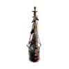 Desert Art Metal Handpainted Multicolour Ship Showpiece