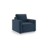 Apollo Sofa Set (Colour : Lapis Blue, Cushion : Hard, Back Type : Regular, Seater : 2+1+1)
