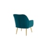 Ellie Accent Chair in T blue Colour