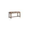 Newrio Solid Wood Bench In Provincial Teak Finish