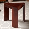 Ikiriya Sheesham Wood Contemporary Side Table in Honey Finish