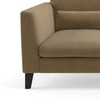 Lewis Sofa (Colour : Fawn Velvet, Cushion : Hard, Seater : 3+2)