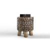 Round Shape Wooden Stool (Red Sal Wood)