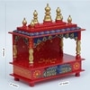 D'Dass Sheesham and Mdf Wooden Home Temple For Pooja Mandir For Home